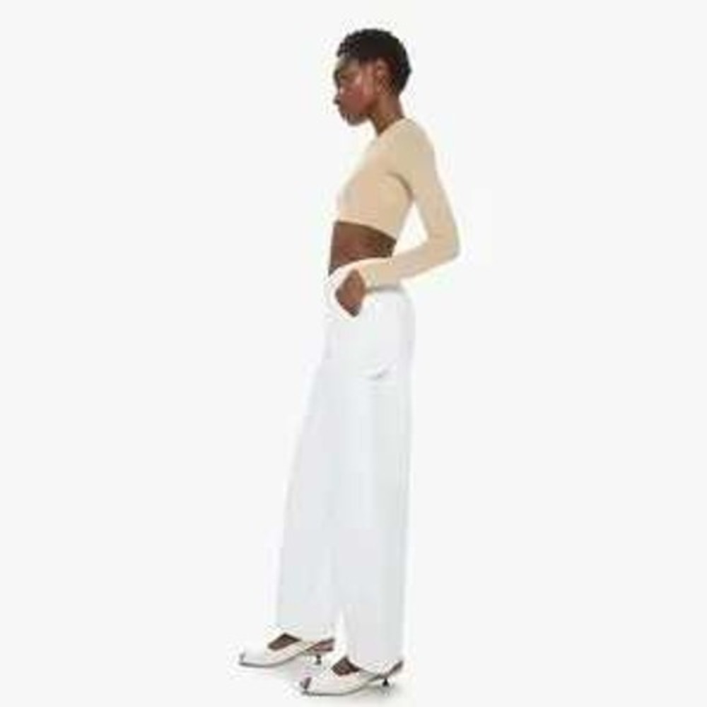 MOTHER Snacks The Fun Dip Utility‎ Puddle in Sticky Rice Wash Women's Size 30 - Picture 12 of 12